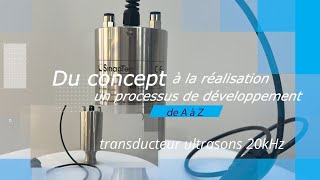 transducteur ultrasons 20kHz [upl. by Yrrap]