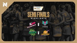 Semi Finals Highlights  Suncorp Super Netball [upl. by Enatan704]