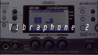 Pokémon Instruments Vibraphone 2  EDIROL SD90 [upl. by Stoneman729]