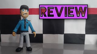 Review GUARDIA DE SEGURIDAD figura bootleg de FNAF [upl. by Inman]