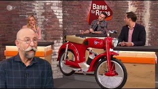 NSU Motorrad bei „Bares für Rares“ „Das ist auf keinen Fall echt“ [upl. by Araiet450]