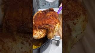 You can cook a whole chicken in the air fryer 😍 [upl. by Ziladnerb]