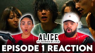 Reacting to Alice in Borderland Episode 1 The Beginning of a Wild Journey [upl. by Nitsirc]