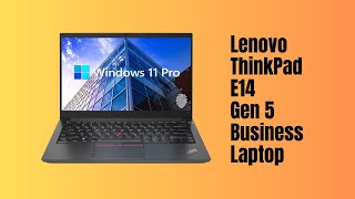 Lenovo ThinkPad E14 Gen 5 The Ultimate Business Laptop Review  Realtecshop [upl. by Orose626]