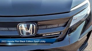 2022 Honda Pilot Black Edition Sport Utility San Diego San Ysidro Bonita Otay Mesa [upl. by Christyna]