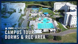 Campus Tour  IMG Academy Dorms amp Recreational Area AllAccess [upl. by Tertia403]