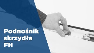 Montaż podnośnika skrzydła Winkhaus FH [upl. by Lydie]