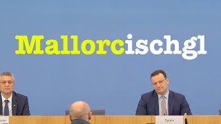 Jens Spahn CDU amp RKIPräsident Lothar Wieler über Corona in Urlaubszeiten  BPK 13 Juli 2020 [upl. by Ayoj]