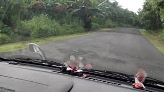 Pohnpei tour from Palikir Sokehs to Kolonia town 05112017 003 [upl. by Adlare]