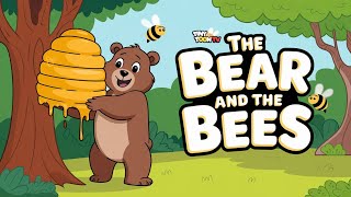 The Bear and The Bees  Fun Kids Story  Tiny Toon TV [upl. by Zahc905]