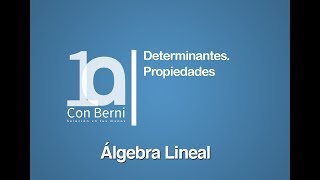 Determinantes  Propiedad 5 [upl. by Kerek]