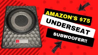 How good is the AMAZON exclusive H Yanka 75 underseat subwoofer [upl. by Abas184]