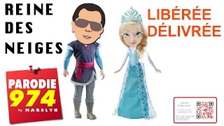 reine des neiges  libérée délivrée  REINE DES NEIGES  bonne année réyoné  PARODIE 974 [upl. by Alcinia596]