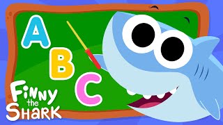 The Alphabet Song  Learn The ABCs  Finny The Shark [upl. by Analra251]