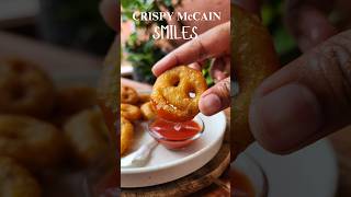 Homemade Crispy McCain Smiles Recipe shorts [upl. by Gnauq638]