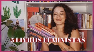 5 livros feministas [upl. by Enitsua405]