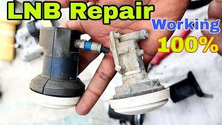 LNB Repair 100 Working  Dish tv Tata sky Airtel sun Direct d2h Universal LNB Repair  Dish Tv [upl. by Mehsah]