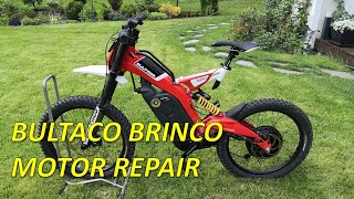 Crystalyte motor repair in Bultaco Brinco motorcycle [upl. by Huba118]