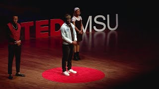 Unbound Poetry Voices Unite on Stage  Black Poet Society BPS  TEDxMSU [upl. by Stedman]