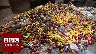 London’s rubbish problem Food waste – BBC London News [upl. by Nywroc]