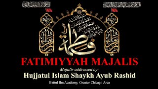 Series of Fatimiyyah Majalis 15 13thDec 2023 Addressed by HI Shayk Ayub Rashid [upl. by Ilegna603]