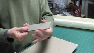 Making a Slipcase Pt1  Cutting and lining [upl. by Rod]