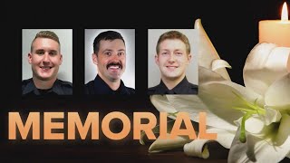 WATCH LIVE Burnsville memorial service amp procession [upl. by Mehalick]