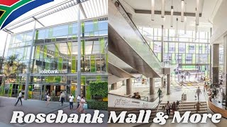 🇿🇦Rosebank Mall The Zone Holiday InnAnd Standard Bank HQ Walkthrough✔️ [upl. by Marjorie898]