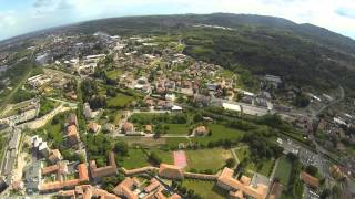 Dji f550 gopro3 Gozzano Novara dallalto in volo con San Giuliano castello [upl. by Eisinger]