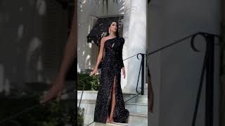 Jovani Black Prom Dress 2024 [upl. by Teiv]