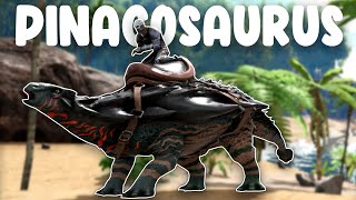 COMO TAMEAR PINACOSAURUS Y TODAS SUS HABILIDADES  ARK PREHISTORIC BEAST MOD [upl. by Cosmo737]