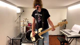 Ramones  Bonzo Goes to Bitburg Bass Cover [upl. by Minabe375]