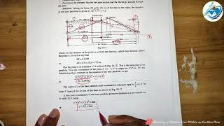 Drawing a Phreatic Line Within an Earthen [upl. by Mailli]