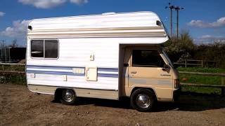 Mitsubishi L300 Pioneer camper Motorhome 1983 [upl. by Nielsen]