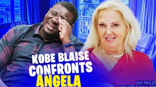 90 Day Fiancé TellAll Shocker Kobe Confronts Angela Michael Stays Silent [upl. by Arrotal]