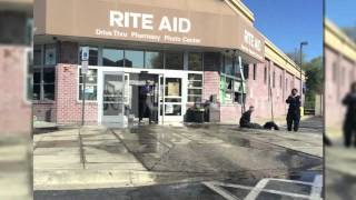 BALTIMORE RIOTS RITE AID DESTROYED [upl. by Meredithe]