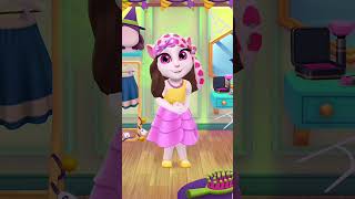 Talking Angela 2 shorts shortvideo funny talkingangela2 rek youtubeshorts [upl. by Sinnaoi]