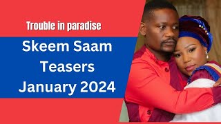 Skeem Saam Teasers January 2024  Skeem Saam  SABC 1 [upl. by Launamme]