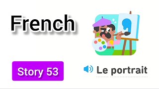 French Story 53 Improve your French Speaking and Listening [upl. by Zelazny]