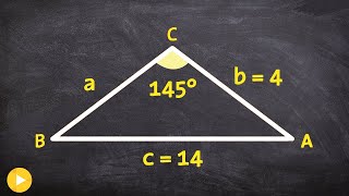 How to use the law of sines given one angle and two sides  One Triangle [upl. by Sommers557]