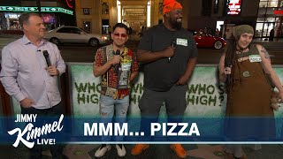 Jimmy Kimmel Guesses ‘Who’s High’ [upl. by Prager654]