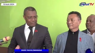 REAL NEWS  NY VAOVAO MARINA MIVANTANA 10 AOUT 2024 ⋕ Madagascar [upl. by Lot]