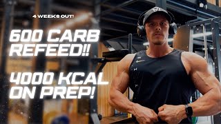 4 Weeks out CARB LOADING Refeed [upl. by Anerbas]