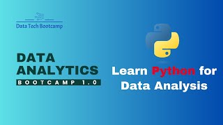 Data Analytics Bootcamp 10 Day Eight  Data Analysis with Python  Data Analytics [upl. by Dilaw]