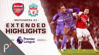 Arsenal v Liverpool  PREMIER LEAGUE HIGHLIGHTS  242024  NBC Sports [upl. by Thecla]