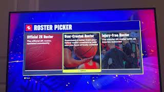 NBA 2K25 How to Download amp Use Custom Roster in Play Now Mode Tutorial PS5 amp Xbox Series XS [upl. by Burch]