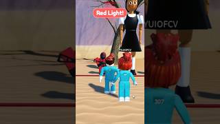 Red light green light squid game gameplay in roblox roblox shorts gaming youtube [upl. by Amrac301]