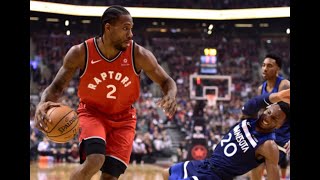 Kawhi Leonard Signature Moves Highlights 20182019 [upl. by Anelegna]