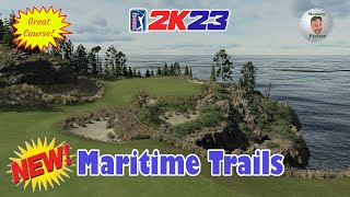 PGA Tour 2K23  Maritime Trails  Course Showcase [upl. by Assiran25]