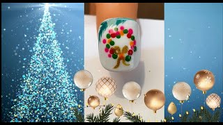 Christmas Nail Art Designs Video 440 MD NailArt Pro [upl. by Nnylav]